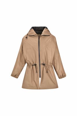 کاپشن کلاه دار زنانه