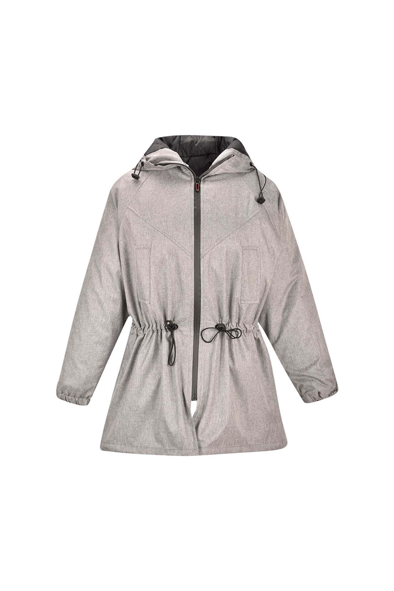 کاپشن کلاه دار زنانه