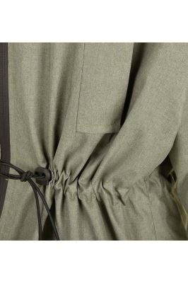 کاپشن کلاه دار زنانه