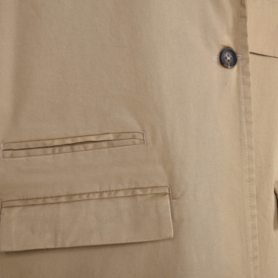 سارافون یقه انگلیسی یوک دار