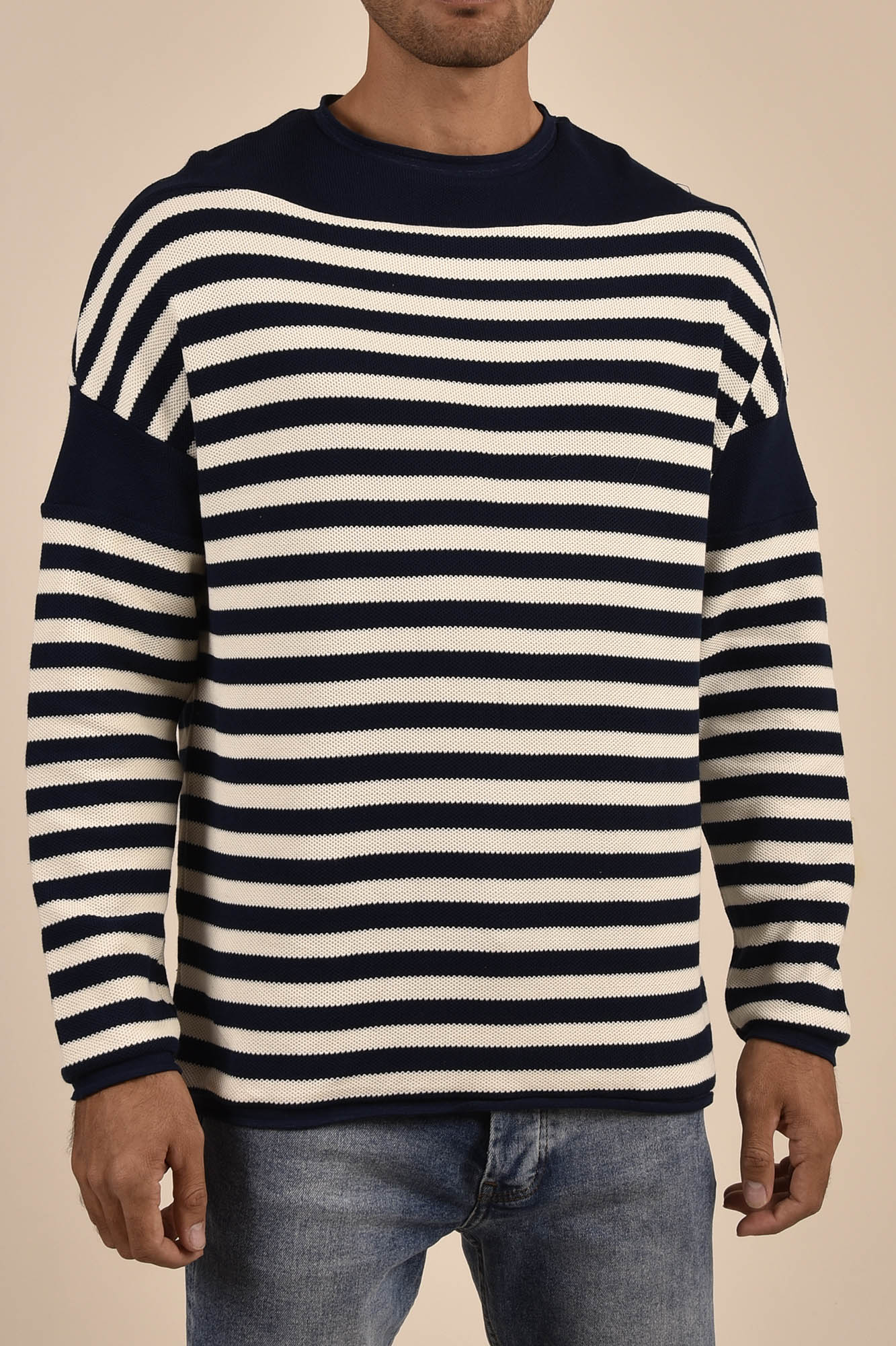 ی شرت آستین بلند جودون راه راه