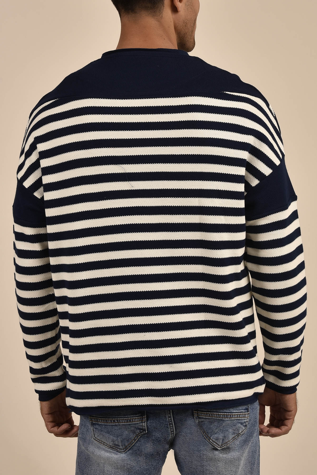 ی شرت آستین بلند جودون راه راه