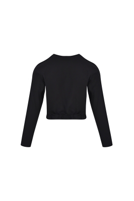 تیشرت آستین بلند کراپ