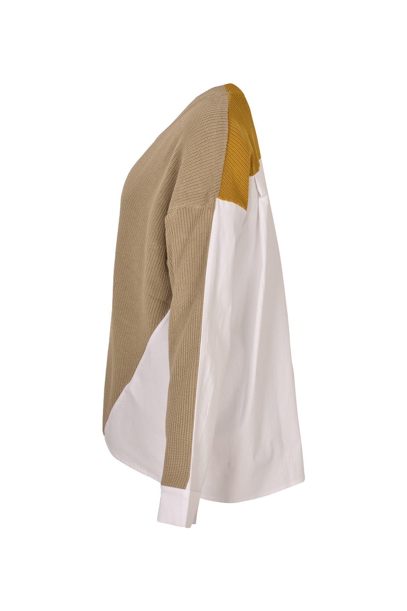 بافت زنانه ترکیبی با پوپلین