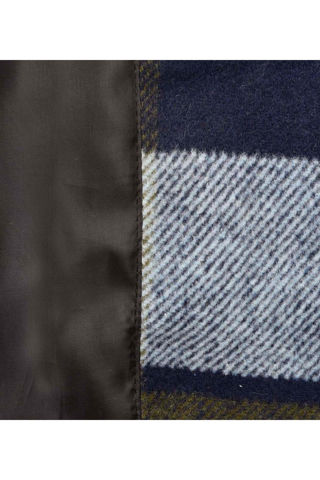 پالتو زمستانی کمردار چهارخانه