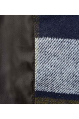 پالتو زمستانی کمردار چهارخانه