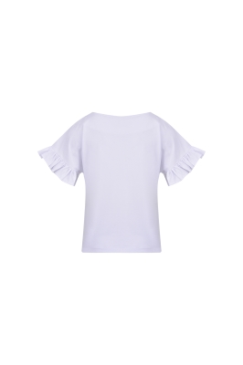 تی شرت زنانه آستین چیندار