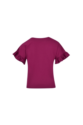 تی شرت زنانه آستین چیندار