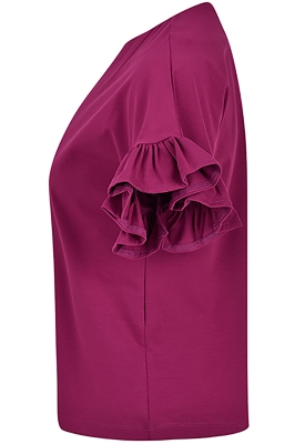 تی شرت زنانه آستین چیندار