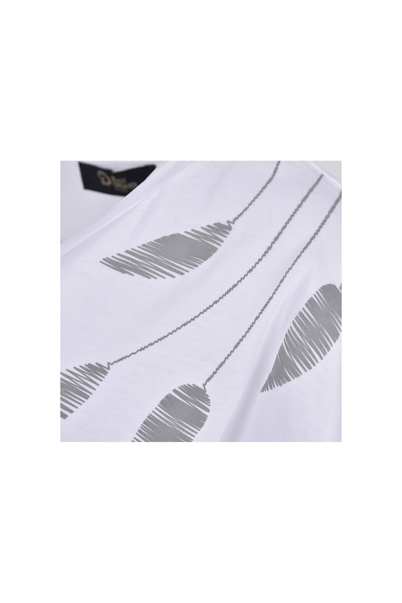 تی شرت یقه گرد چاپی