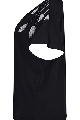 تی شرت یقه گرد چاپی