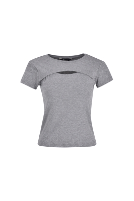 تیشرت زنانه جلو سینه باز