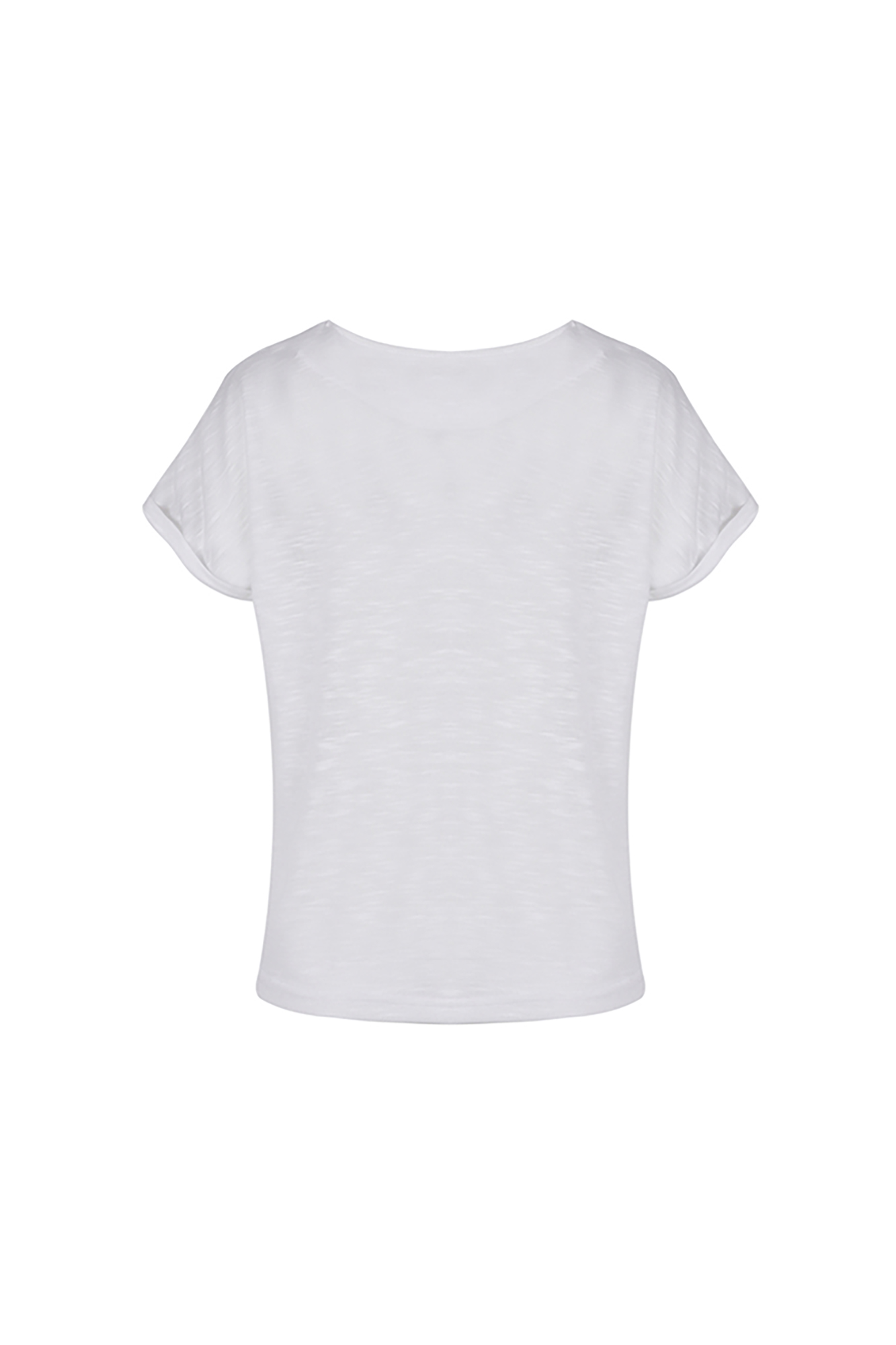 تی شرت اسلپ دور یقه گلدوزی