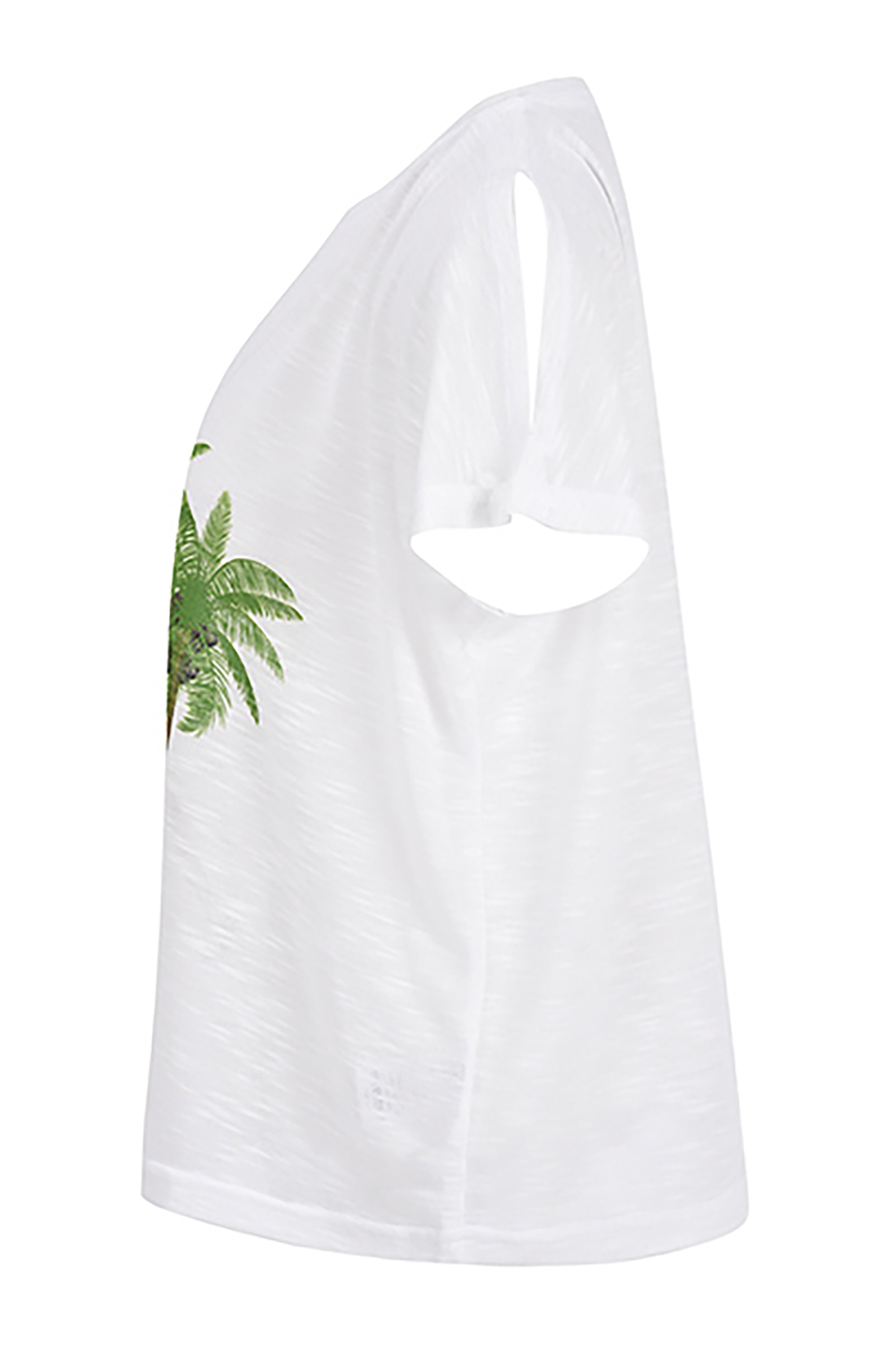 تی شرت زنانه چاپ نخل