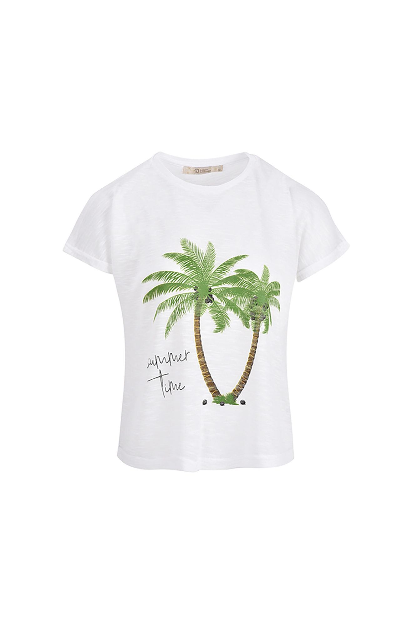 تی شرت زنانه چاپ نخل