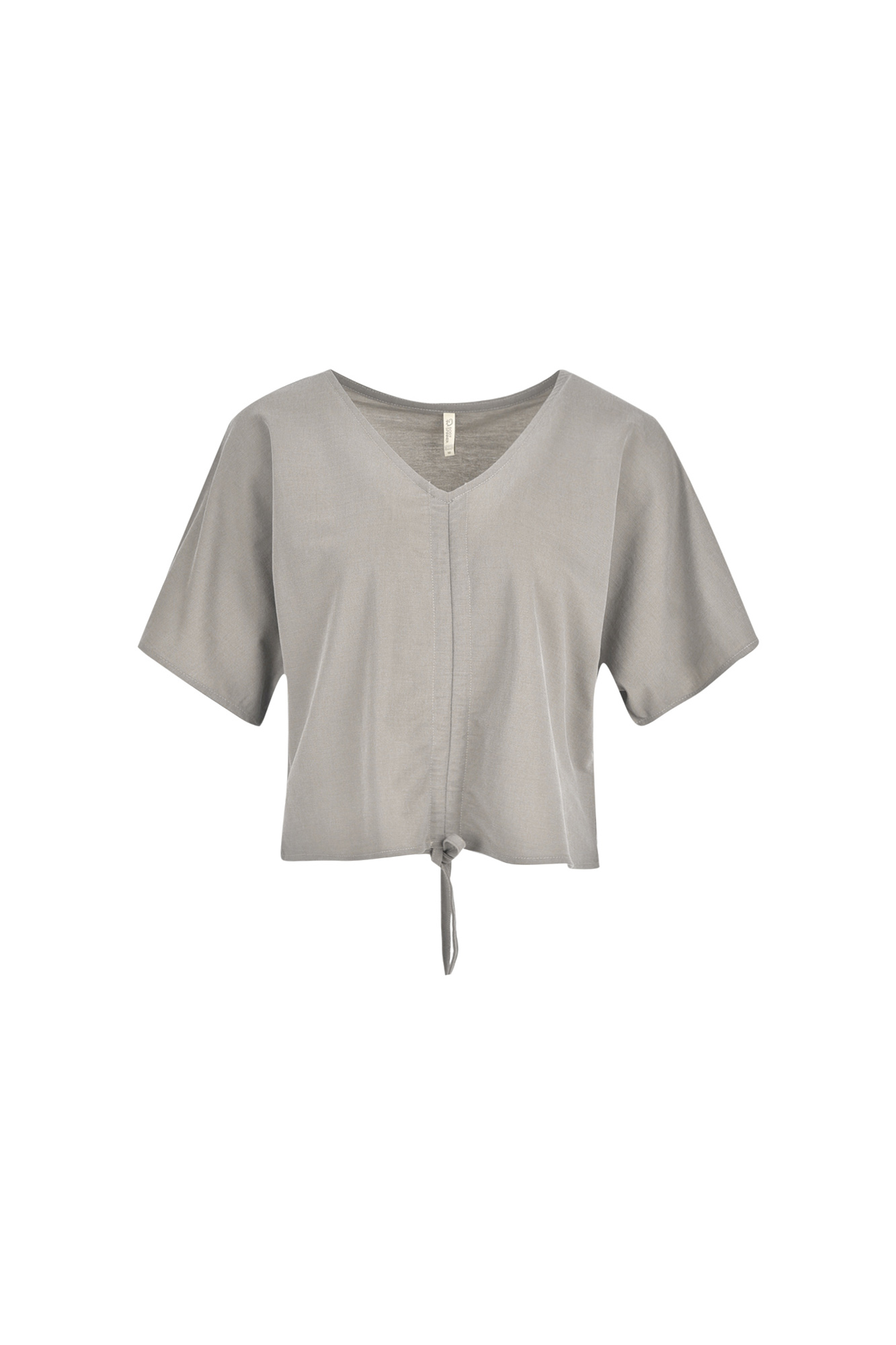 آستین کوتاه جلو گره ای