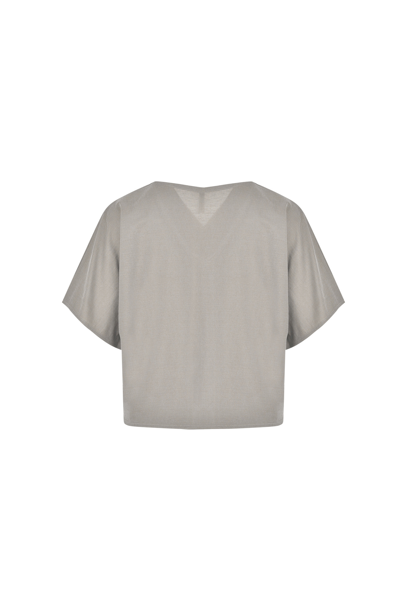 آستین کوتاه جلو گره ای