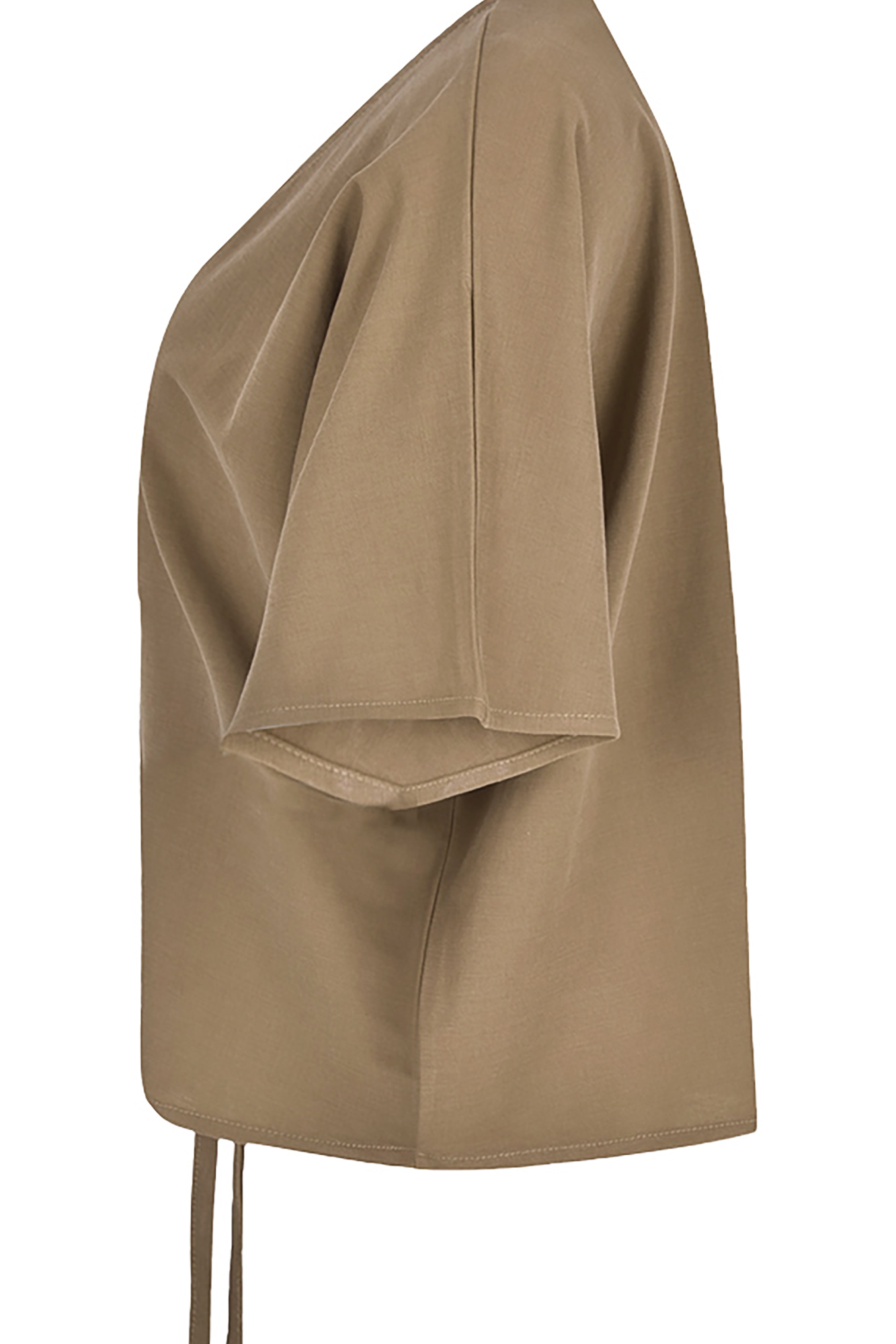 آستین کوتاه جلو گره ای