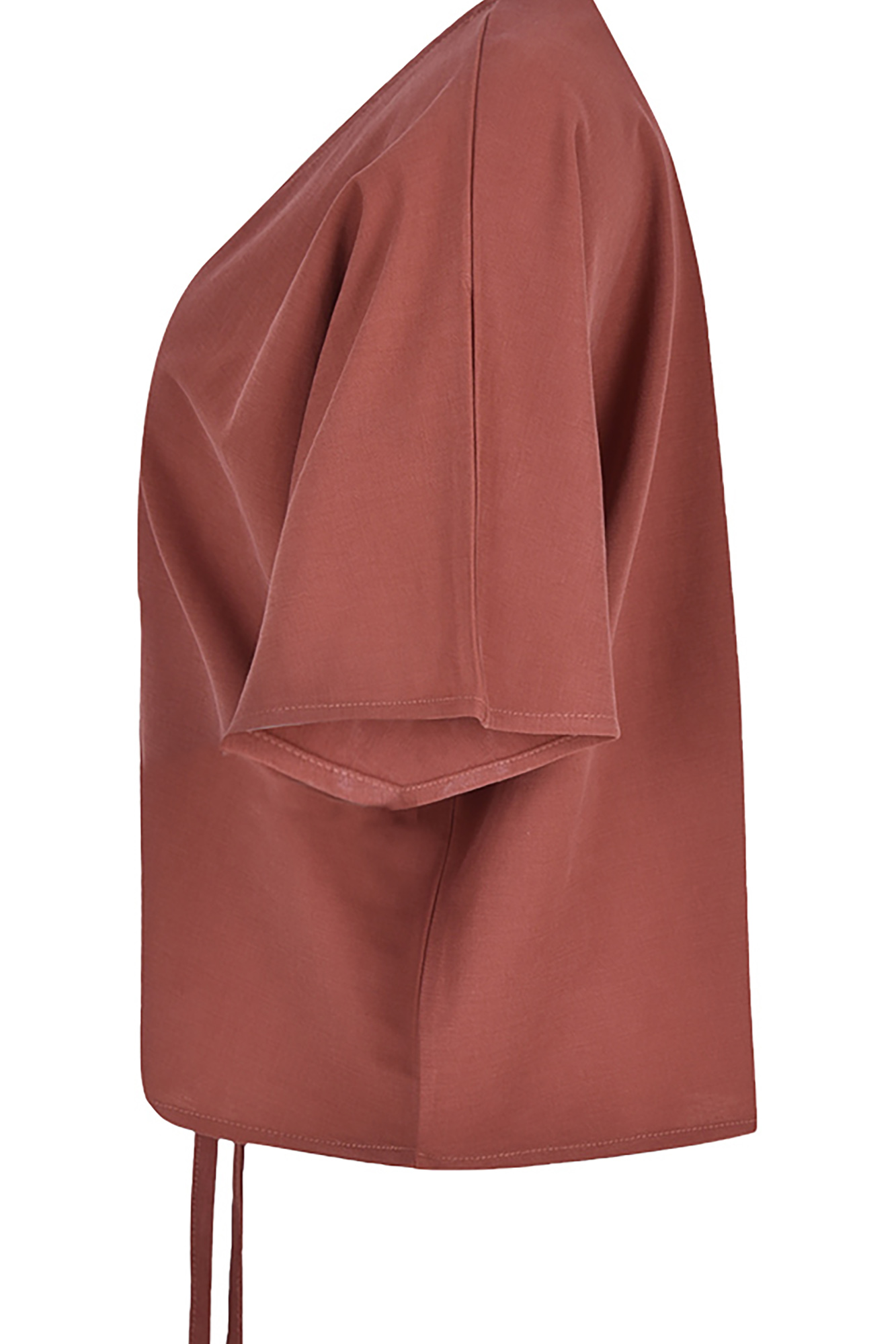 آستین کوتاه جلو گره ای