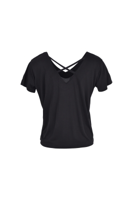 تی شرت زنانه پشت ضربدری