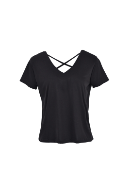 تی شرت زنانه پشت ضربدری