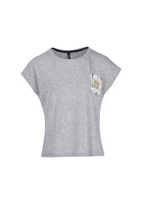 تاپ سرشانه جیب چاپی