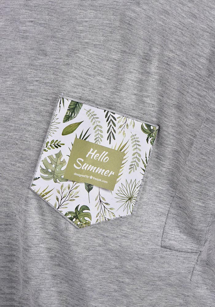 تاپ سرشانه جیب چاپی