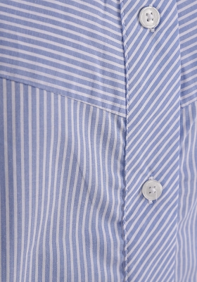 شومیز یقه فرنچ آستین بلند راه راه