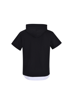 تی شرت آستین کوتاه کلاهدار