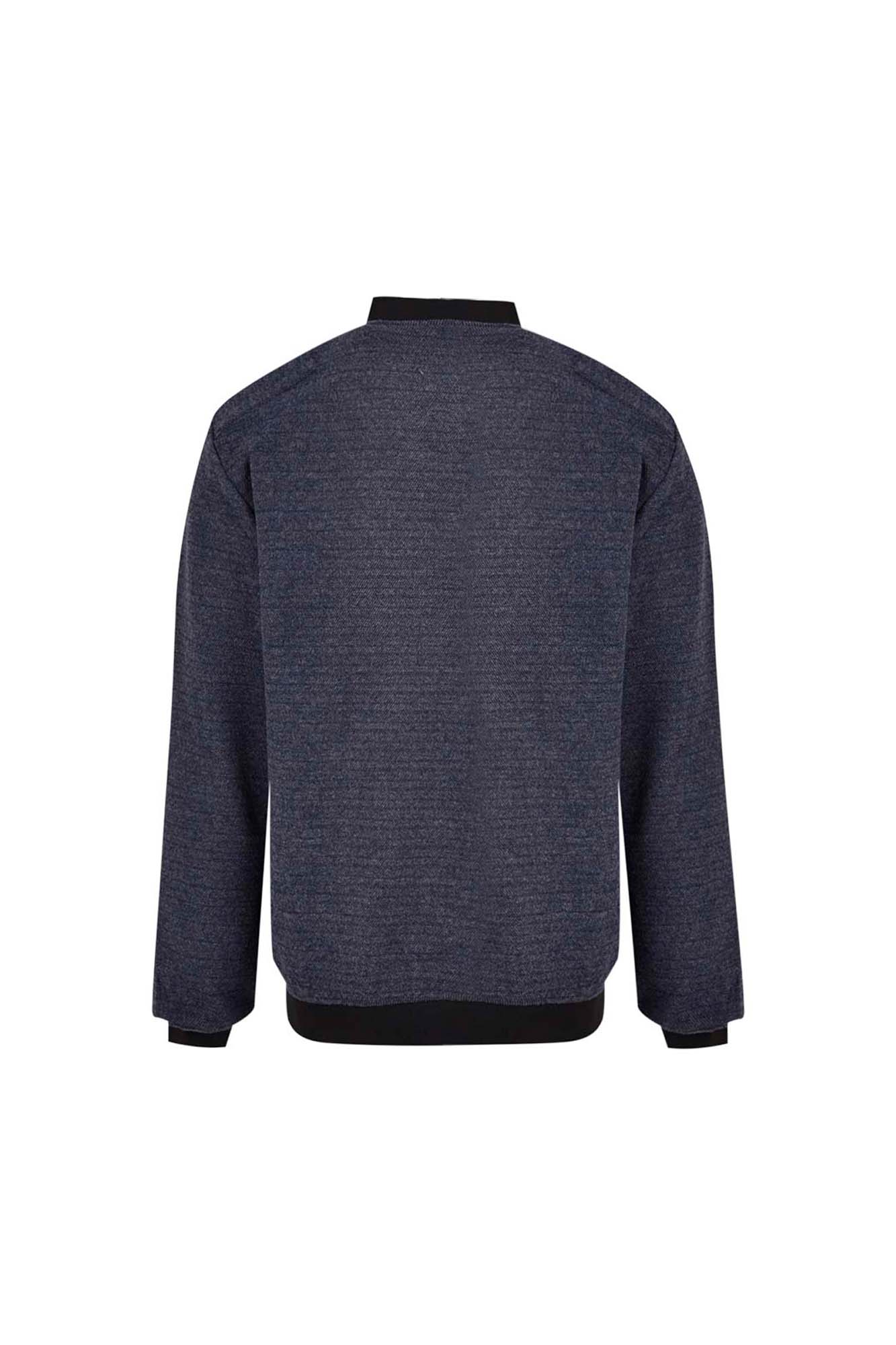 سویی شرت مردانه یقه بیسبالی