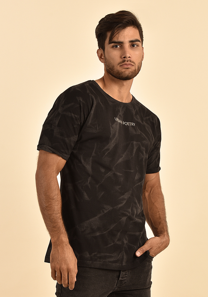 تی شرت آستین کوتاه مردانه شست دار