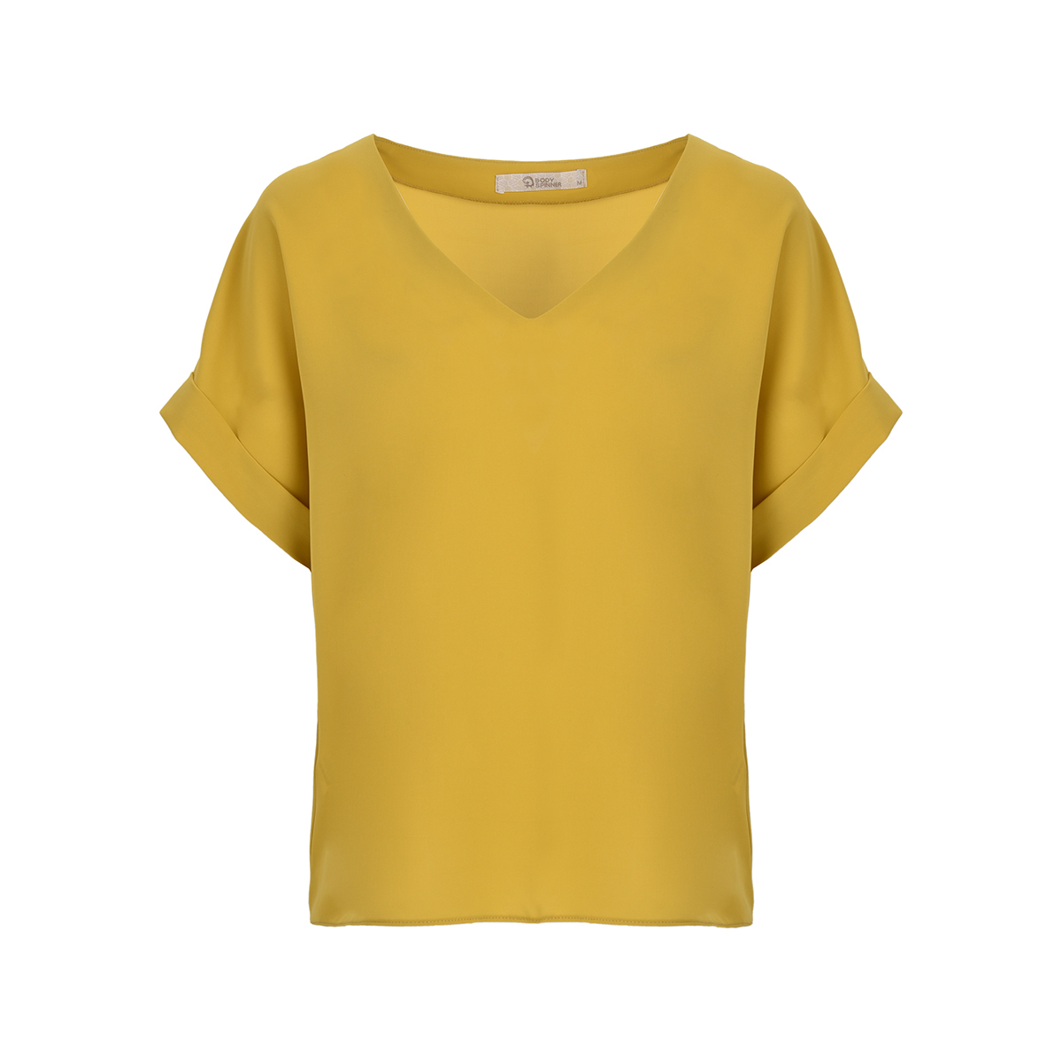 بلوز آستین کوتاه زنانه یقه هفت