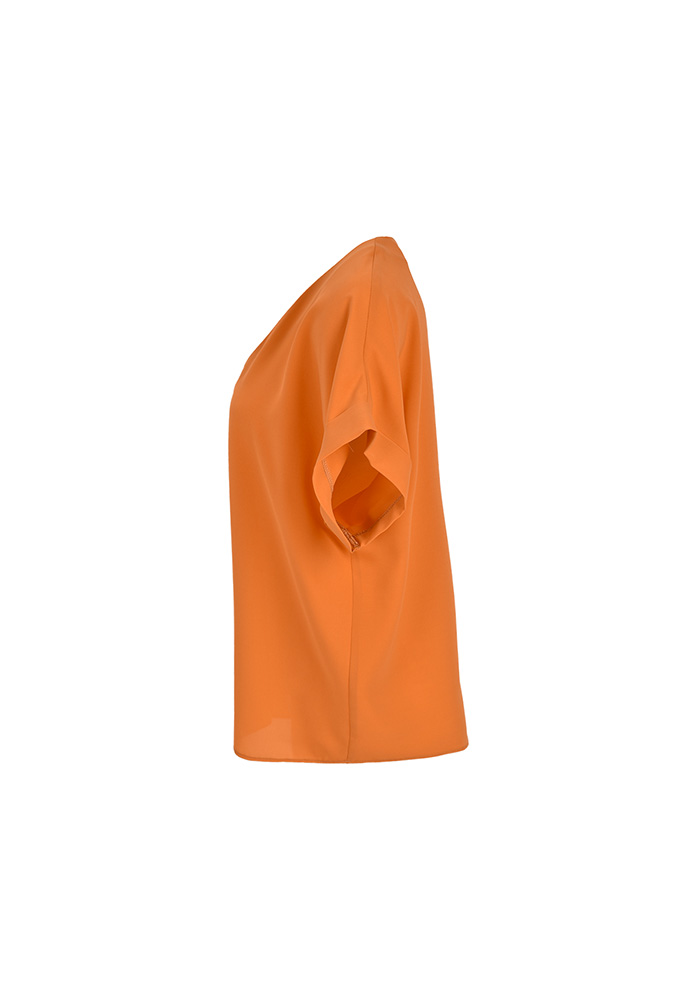 بلوز آستین کوتاه زنانه یقه هفت