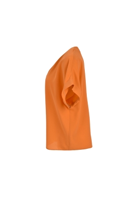 بلوز آستین کوتاه زنانه یقه هفت