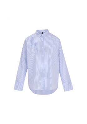 شومیز آستین بلند پیش گلدوزی