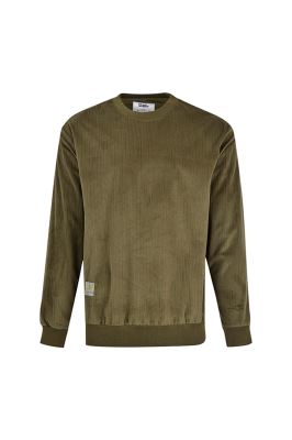 تی شرت آستین بلند مخمل کبریتی