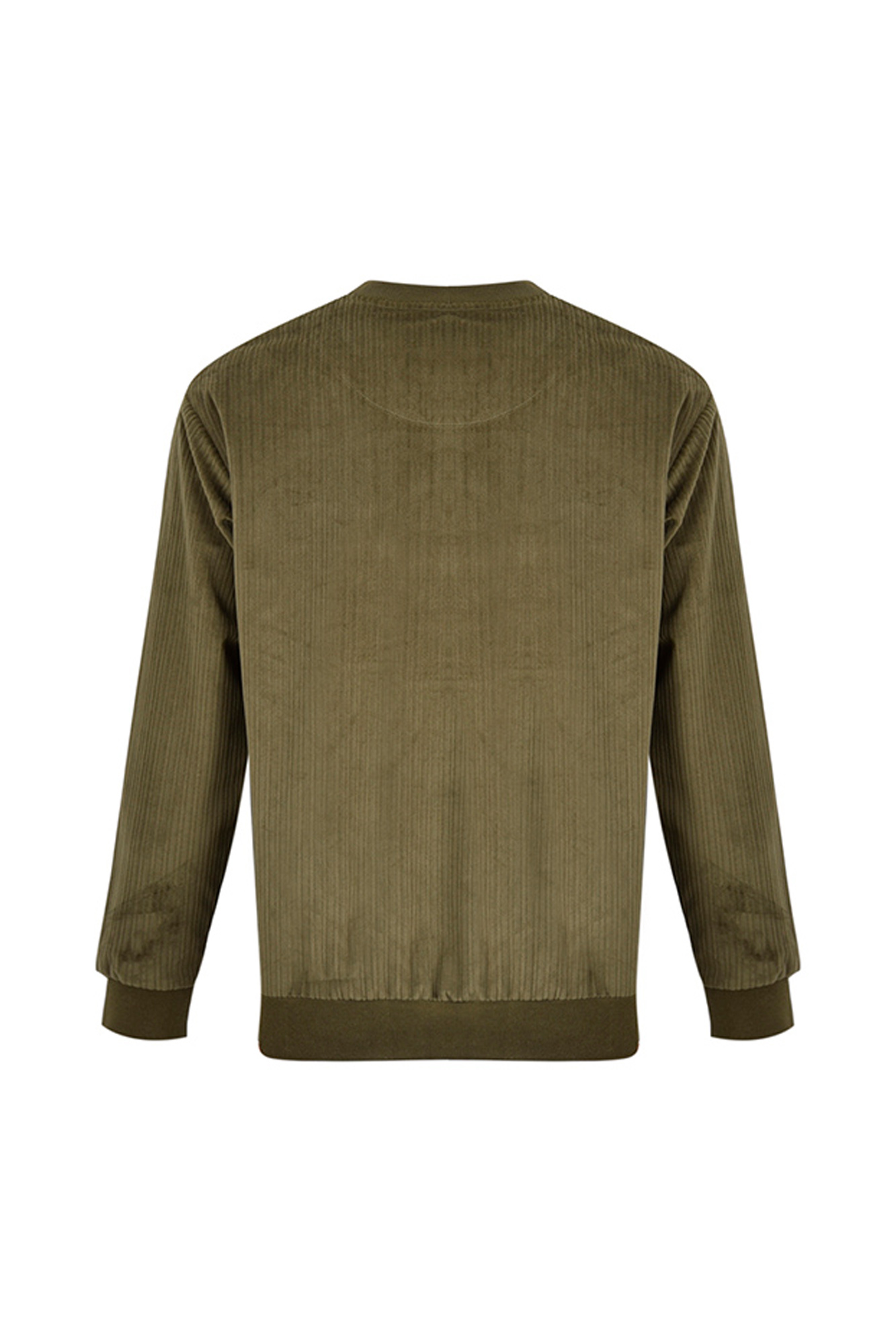 تی شرت آستین بلند مخمل کبریتی