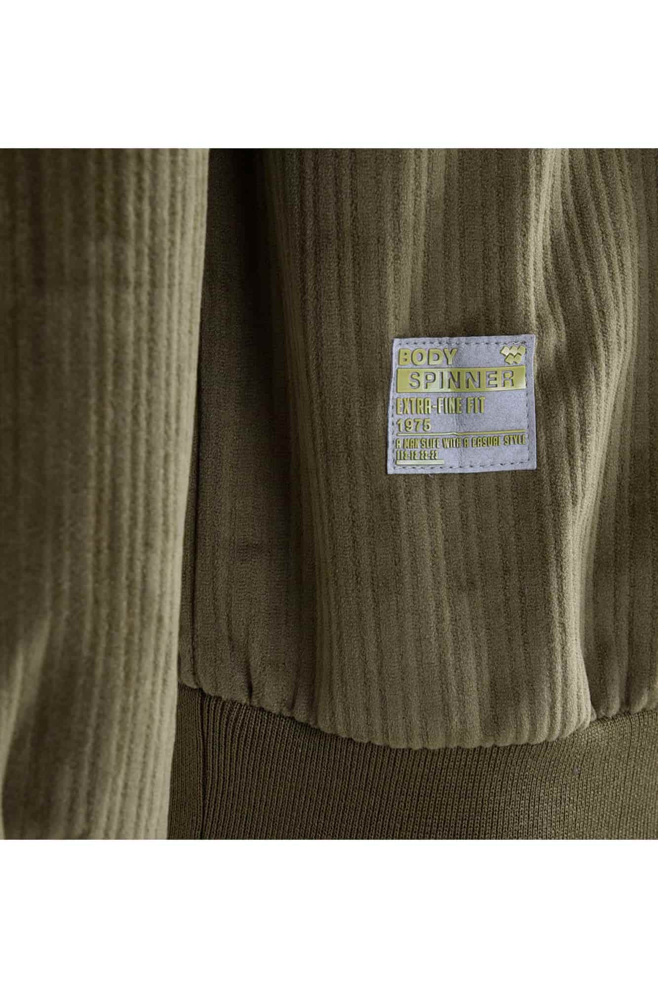 تی شرت آستین بلند مخمل کبریتی