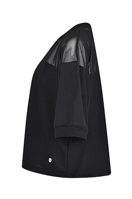 تی شرت آستین توری