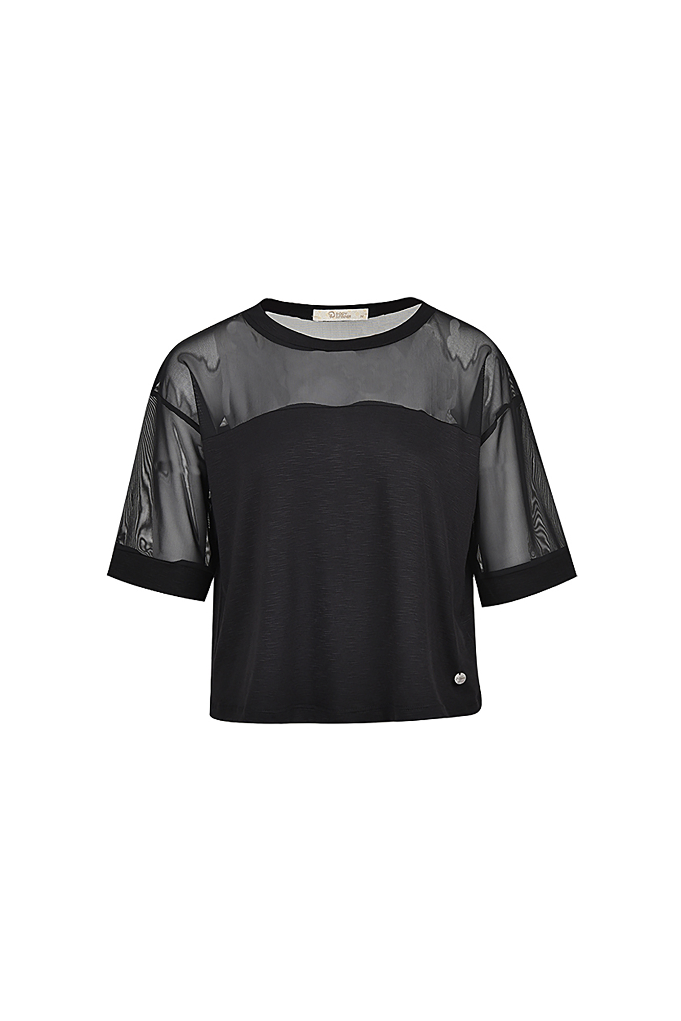 تی شرت آستین توری