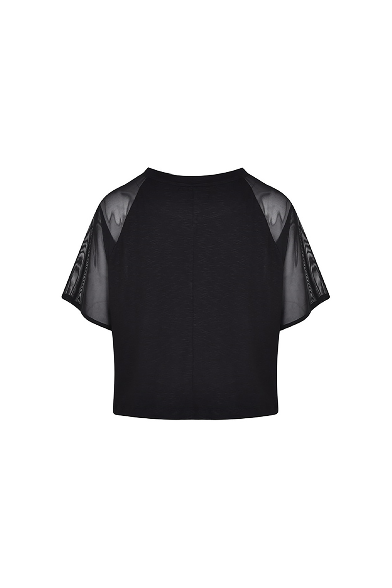 تی شرت آستین توری چاپی