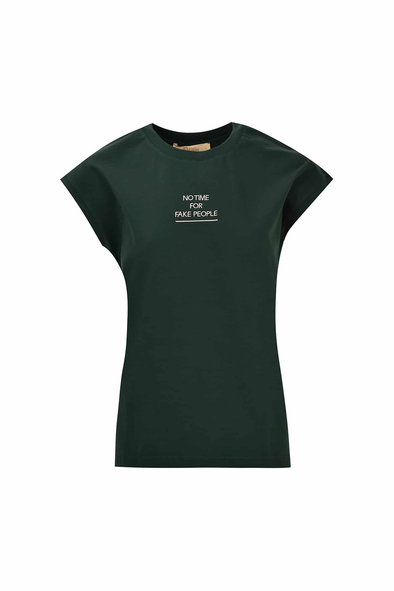 تی شرت آستین کوتاه زنانه گلدوزی دار