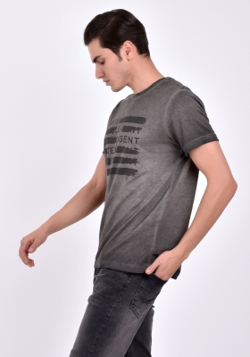 تی شرت آستین کوتاه مردانه چاپی