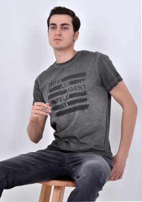 تی شرت آستین کوتاه مردانه چاپی