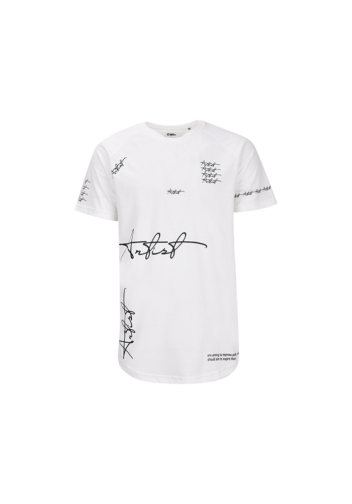 تی شرت آستین کوتاه مردانه چاپ متعدد