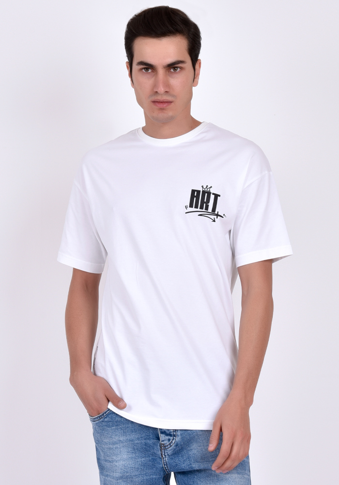 تیشرت مردانه آستین کوتاه چاپی