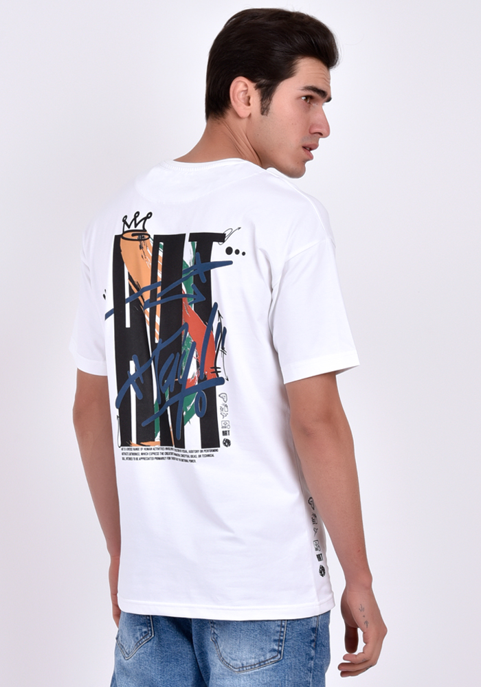 تیشرت مردانه آستین کوتاه چاپی