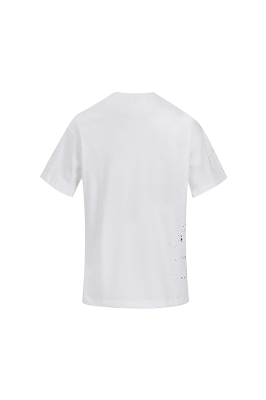 تی شرت آستین کوتاه مردانه با لکه های چاپ