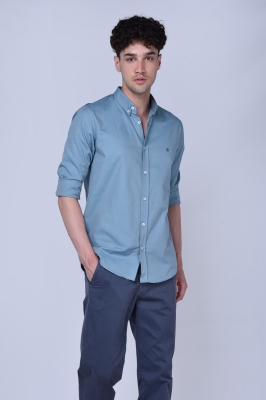 پیراهن آکسفورد آستین بلند اسلیم