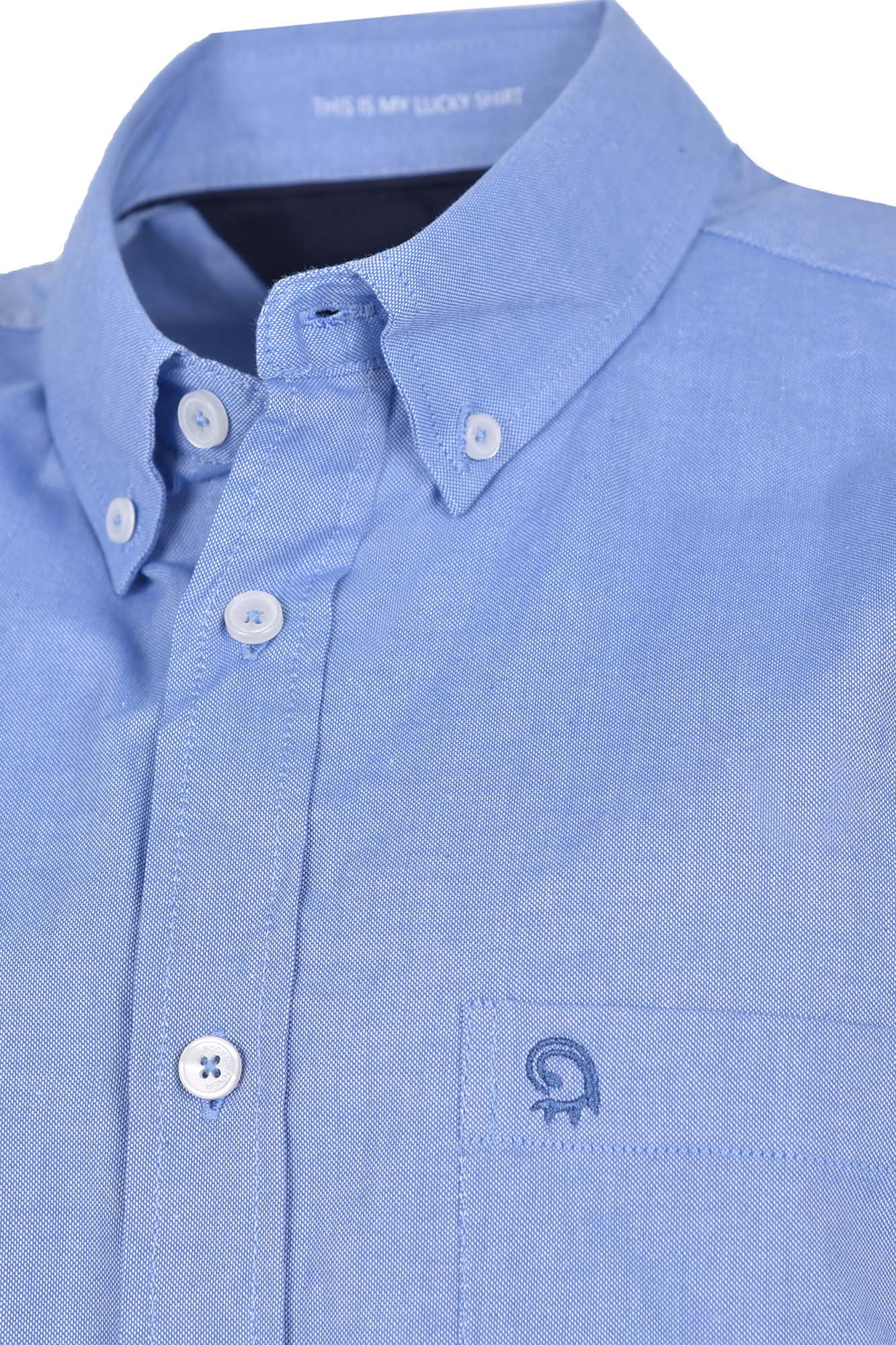 پیراهن آستین کوتاه آکسفورد